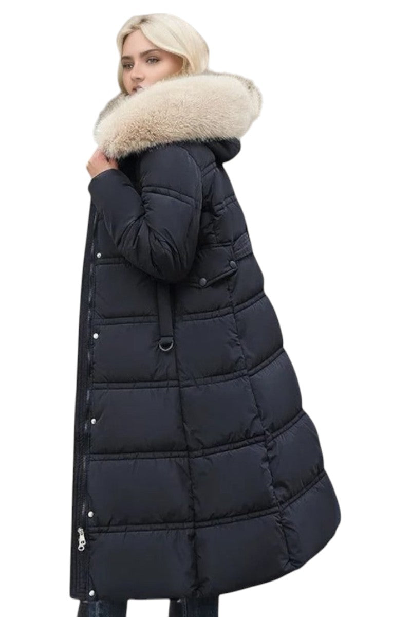 Aurélie |  Veste longue rembourrée