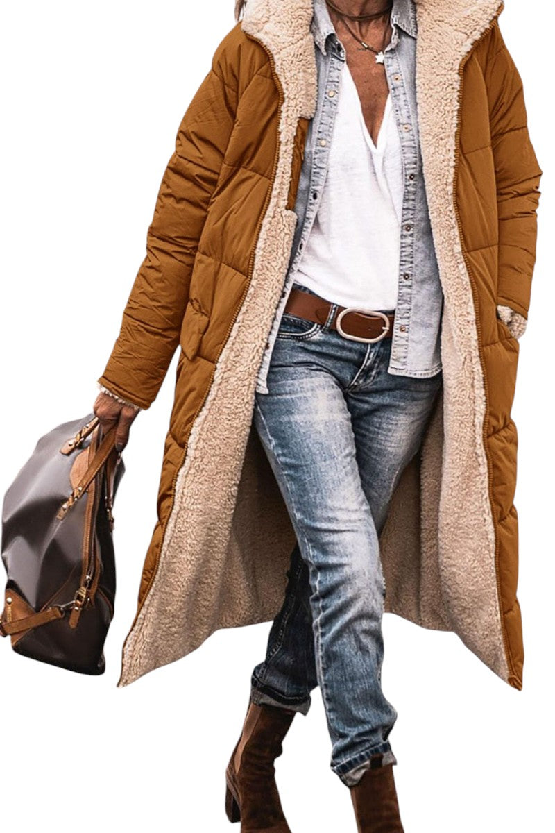 Lucie | Parka réversible chic