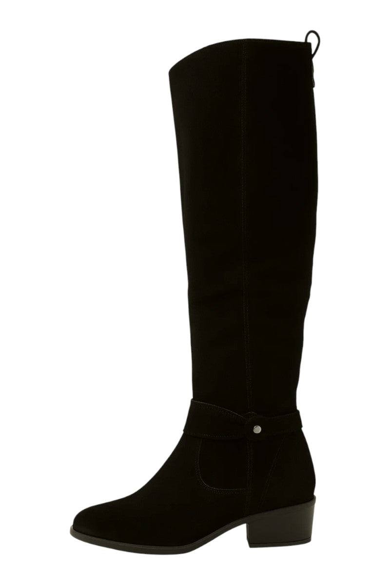 Lucette | Botte élégante en daim