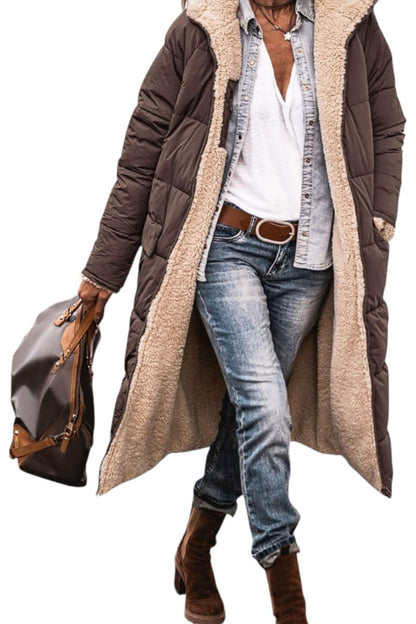 Lucie | Parka réversible chic