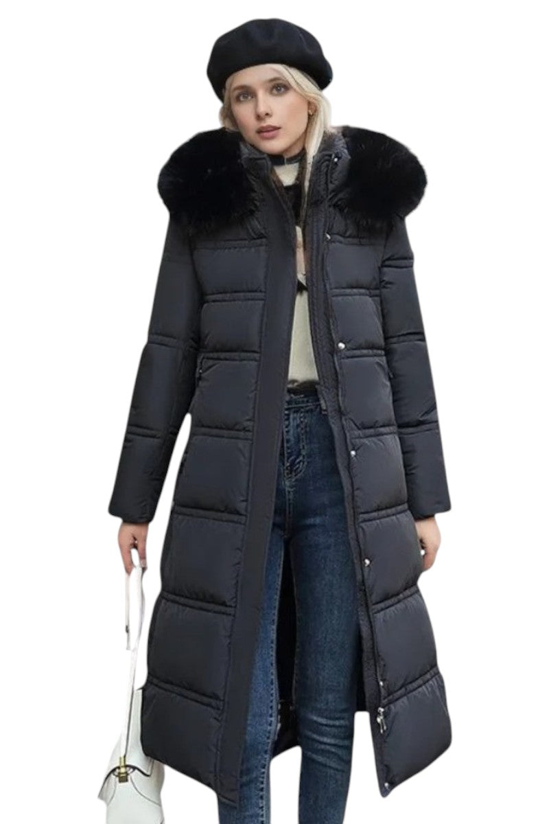 Aurélie |  Veste longue rembourrée