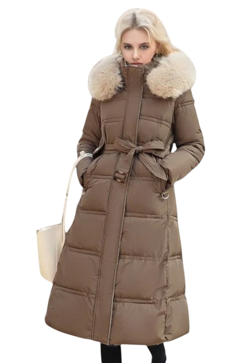 Aurélie |  Veste longue rembourrée