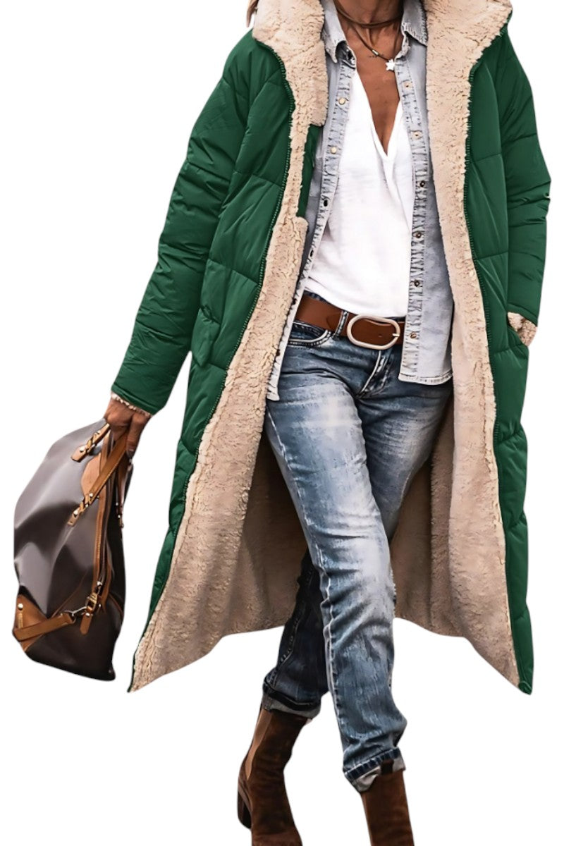 Lucie | Parka réversible chic