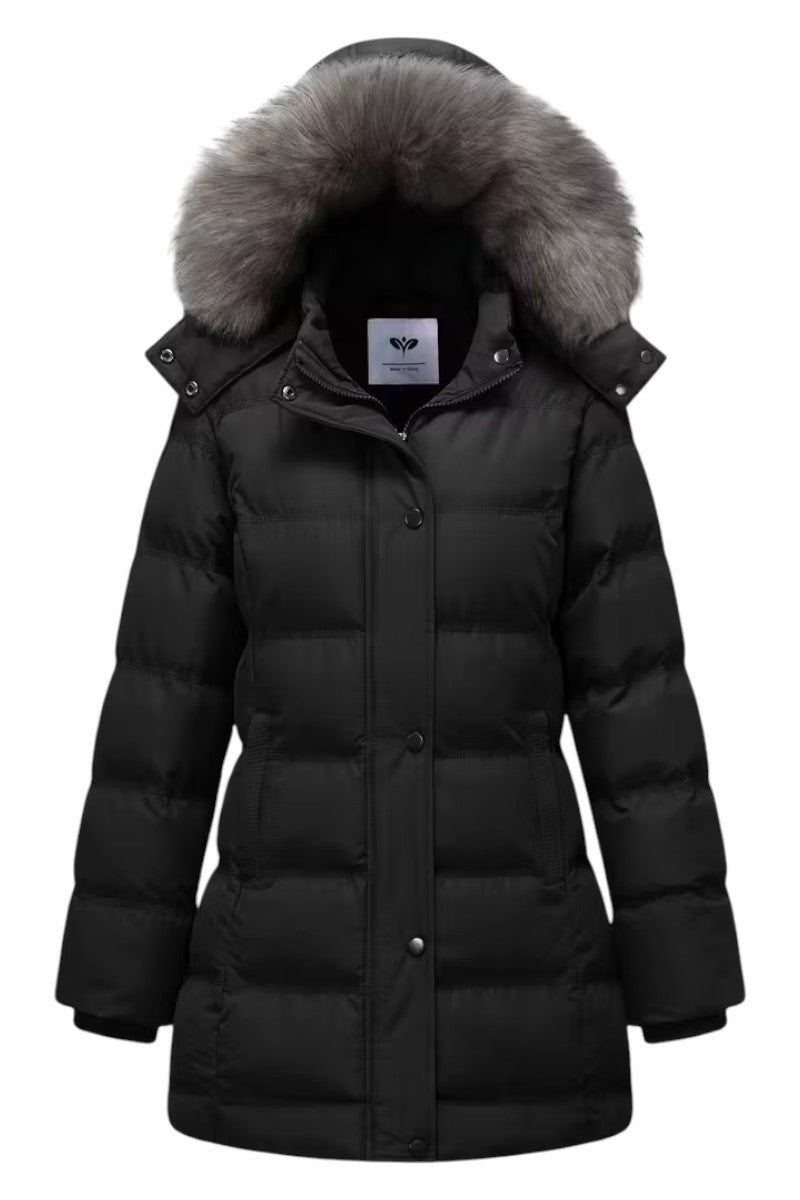 Manteau d’Hiver Chaud et Sophistiqué – Style Intemporel