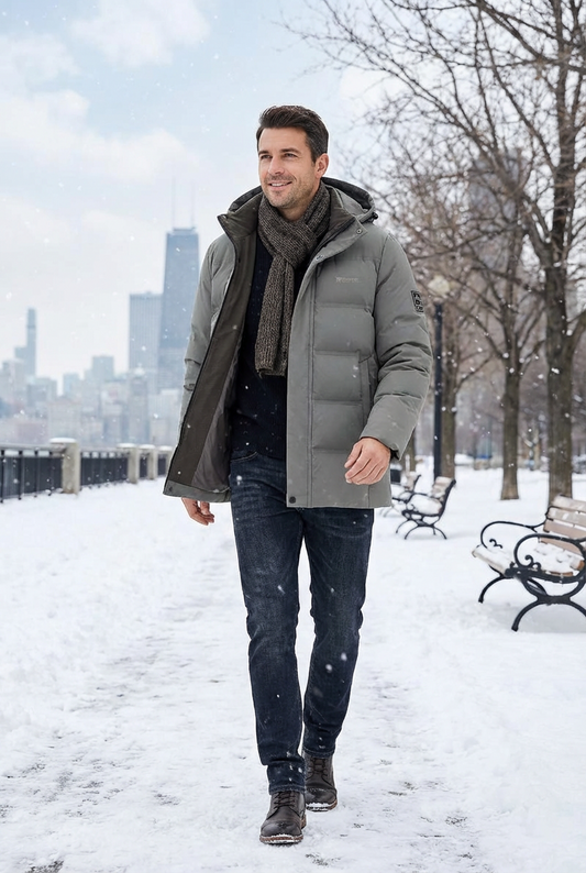 Parka Homme Grand Froid – Style Urbain