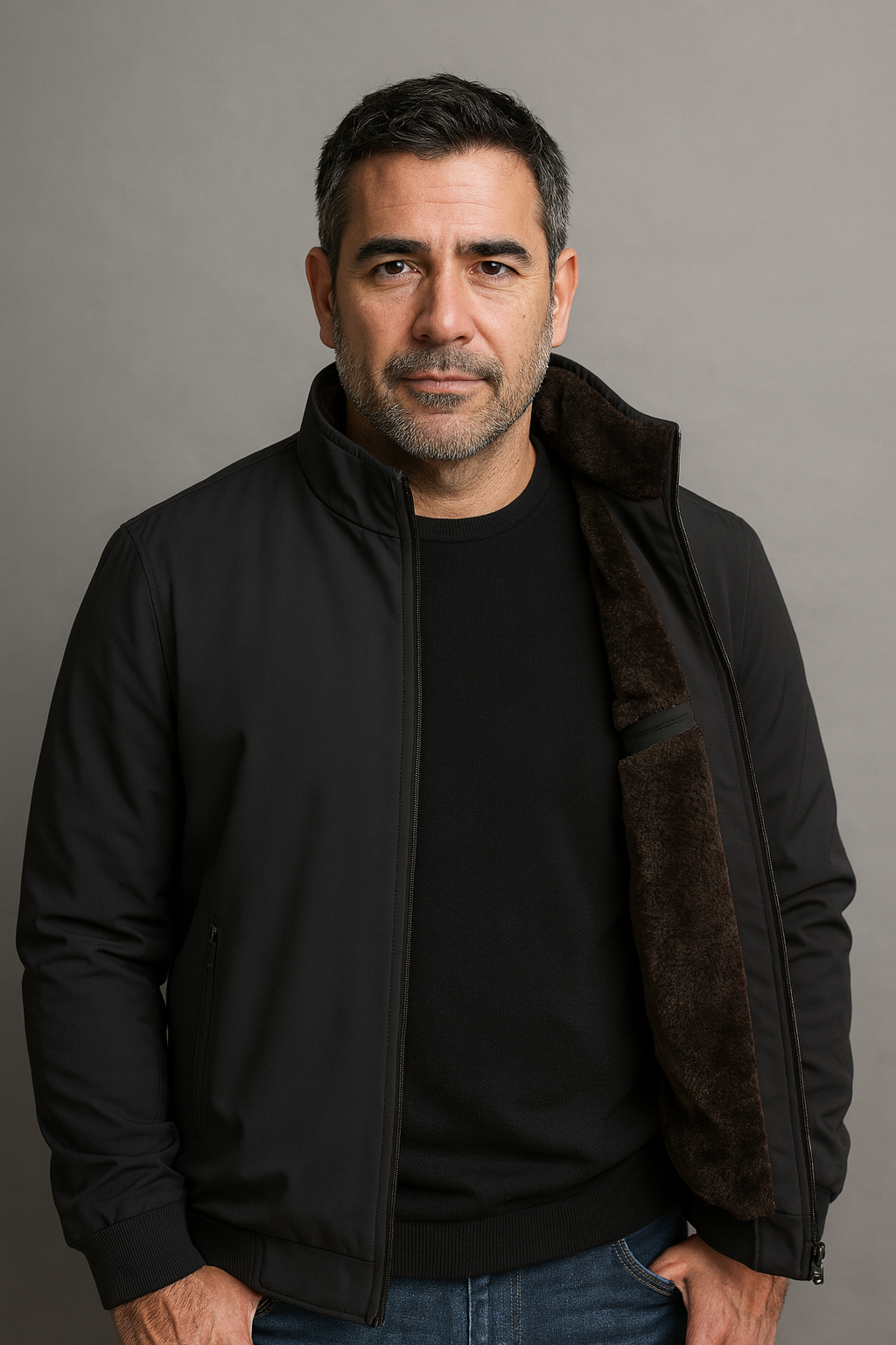 Clément | Veste d’hiver élégante avec doublure chaude