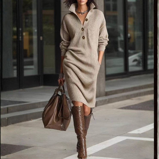 Robe de luxe avec coupe flatteuse