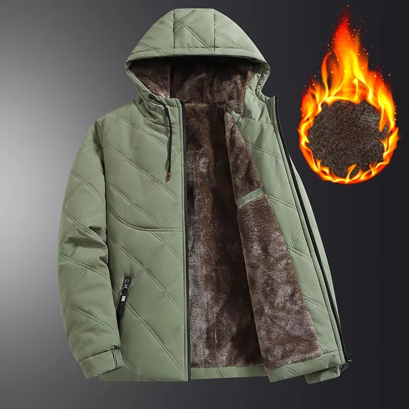Veste d’hiver imperméable pour hommes